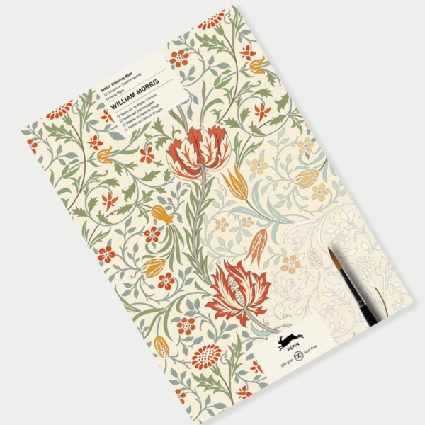spalvinimo knyga "william morris"