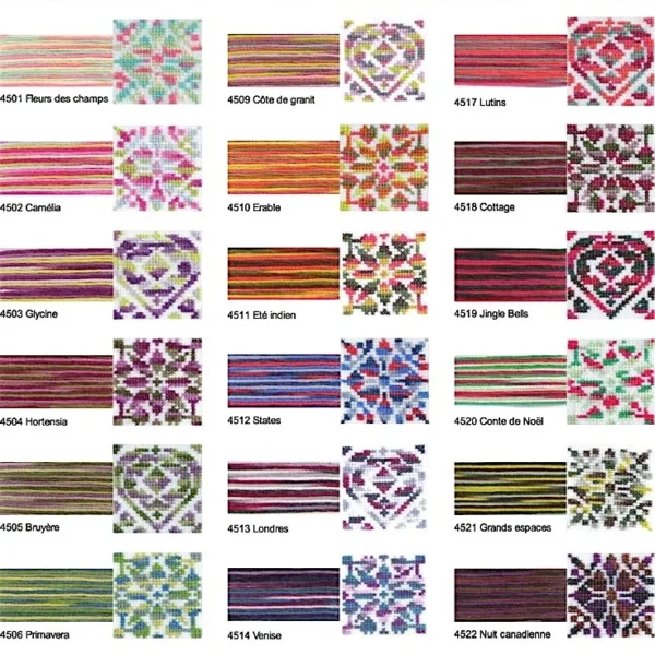 DMC Mouliné Coloris siuvinėjimo siūlai